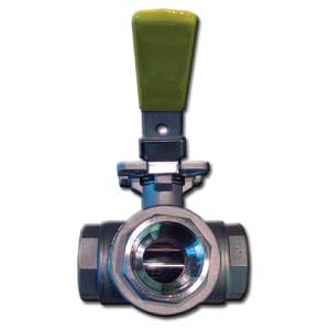 3-Way Ball Valve Direct Mount Series 200