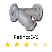Y Strainer Flanged Raised Face